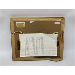 George Busby (British 1926-2005): 'Stonethwaite Cumbria', watercolour signed and dated '85, titled verso 17cm x 26cm 