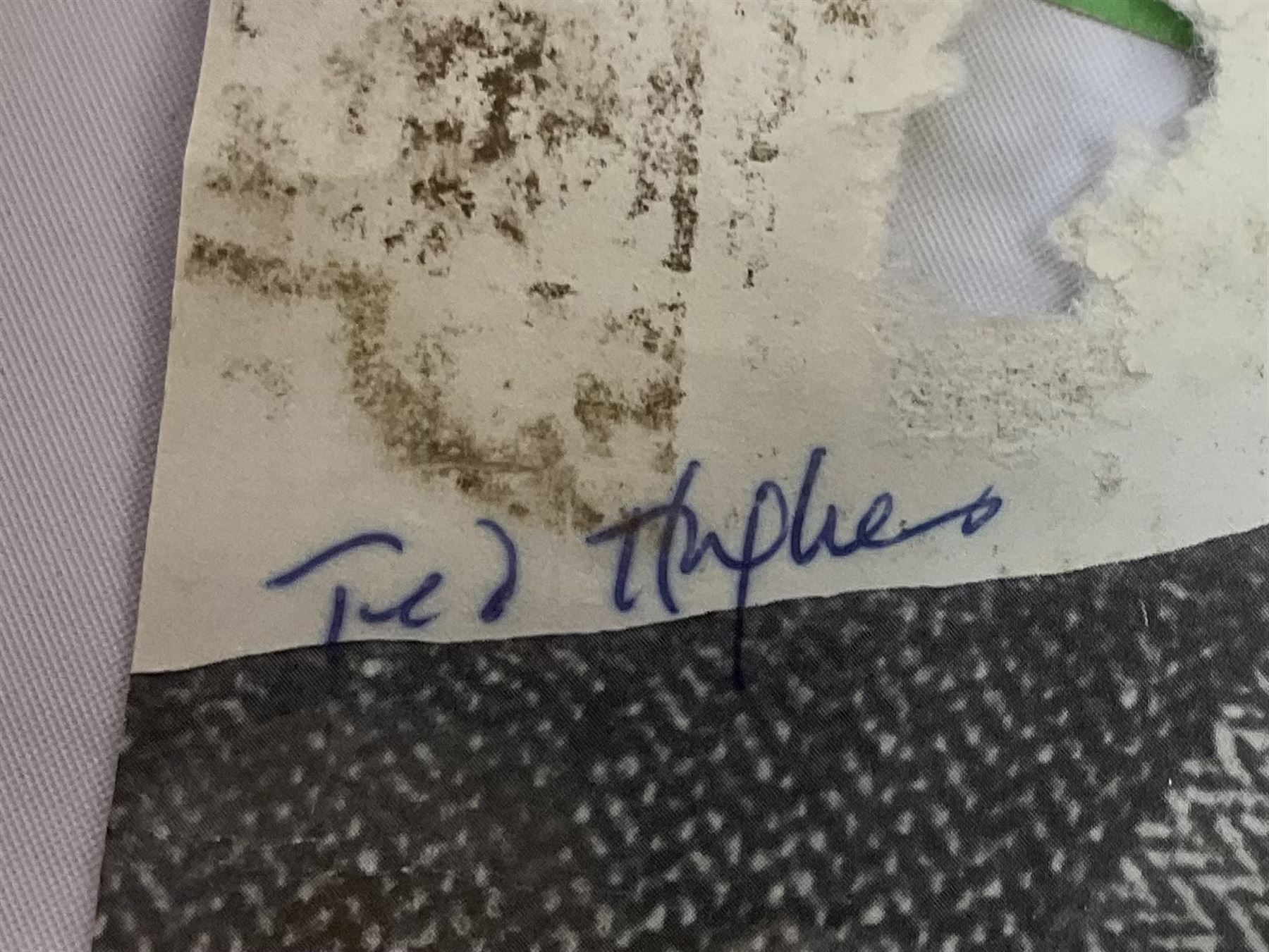 Approximately 500 autographs, signed letters, signed photographs etc from famous individuals including Duke Ellington, Ted Hughes, Daphne du Maurier, Archibald Sinclair, Marlene Dietrich, John Bright, Lord Hailsham and many others