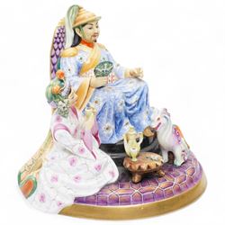 Peggy Davies 'The Kublai Khan' figure, limited edition no. 15/100, H22cm