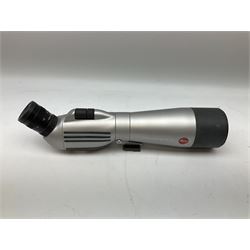 Leica APO-Televid 77 Spotting Scope,chrome, serial no. 2050411, with Manfrotto tripod, serial no. 190NAT2