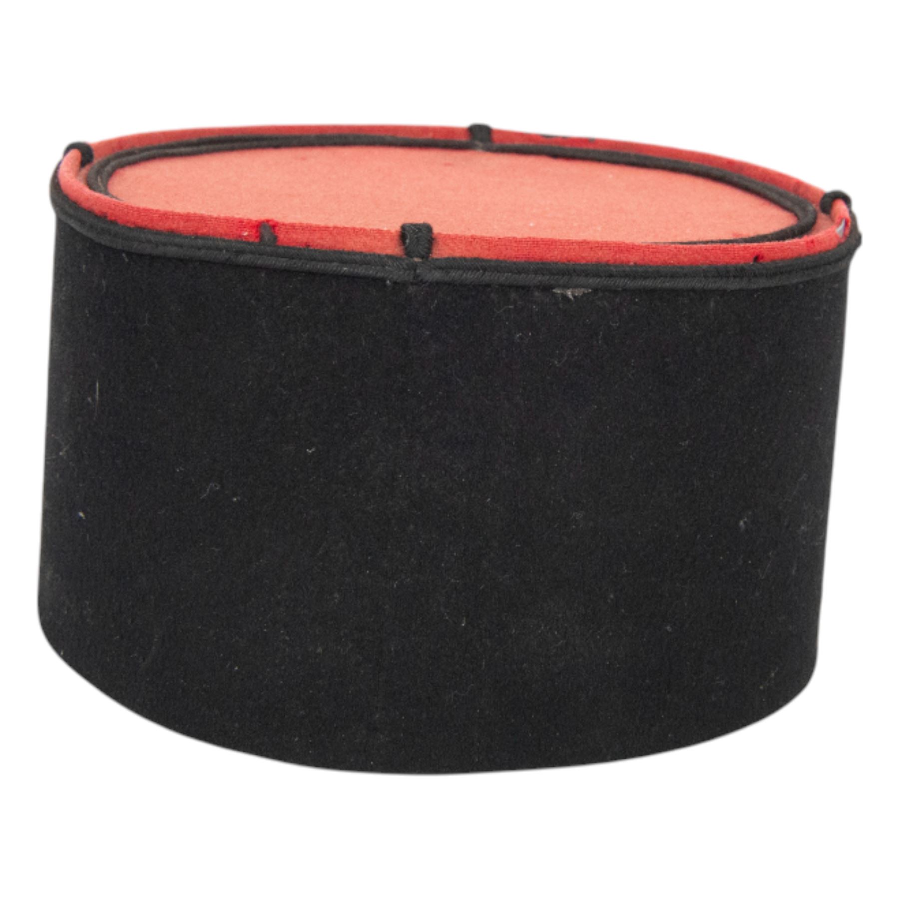 WWII French Colonial Marine Officer's kepi, circa 1939-1945, together with Infanterie de Ligne kepi