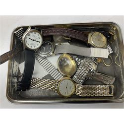 Quantity of costume jewellery to include watches, necklaces, earrings etc