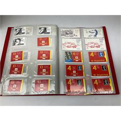 Great British and World stamps including Queen Elizabeth II presentation packs and booklets, Straits Settlements, Malaysia, Johor, India, New Zealand, China, Italy, Russia etc, housed in various albums and folders