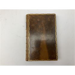 Twenty-seven 19th century leather bound books including The History of Napoleon Edited by R.H. Horne.1841; The Great Diamonds of the World by Edwin W. Streeter. 1882 Second edition; works by Voltaire; etc (27)