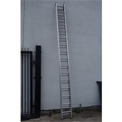  Abru Starmaster 4.48m extending aluminium ladders  