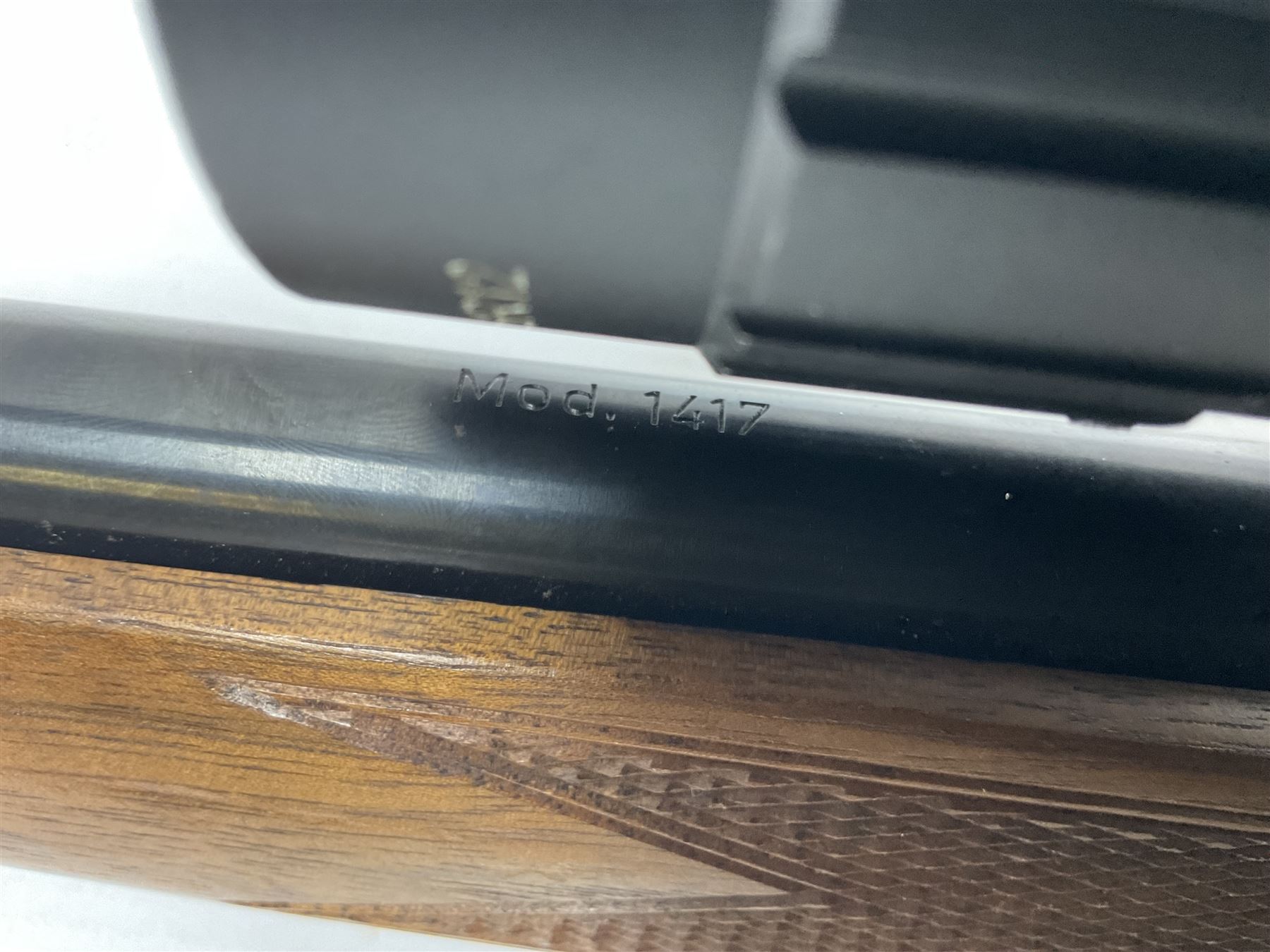 SECTION 1 FIREARMS CERTIFICATE REQUIRED - LEFT HANDED J.G. Anschutz .22 long round bolt action rifle, the 36cm (14