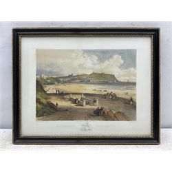 George Hawkins Jnr (British 1809-1852) after Henry Barlow Carter (British 1804-1868): 'Scarborough from the Spa', lithograph with hand-colour, printed by Day and Haghe, London (1830-1852) pub. Solomon Wilkinson Theakston, Scarborough 28cm x 38cm