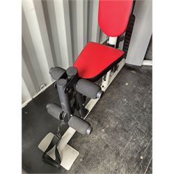 Weider pro 4000 multi gym with accessories  - THIS LOT IS TO BE COLLECTED BY APPOINTMENT FROM DUGGLEBY STORAGE, GREAT HILL, EASTFIELD, SCARBOROUGH, YO11 3TX