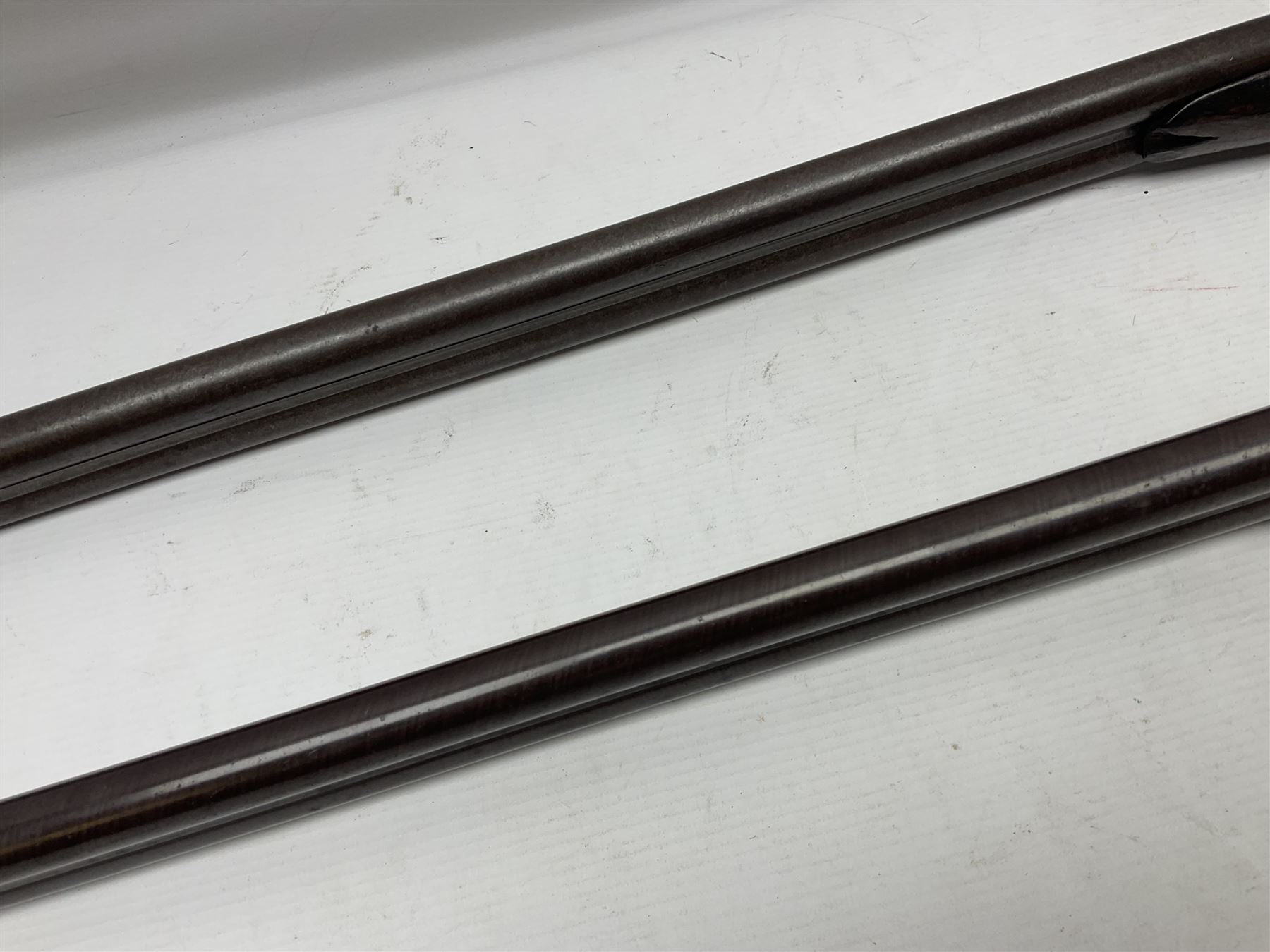 SHOTGUN CERTIFICATE REQUIRED - 19th century John Adams of London 12-bore double barrel side-by-side hammer gun with screw under-lever opening, 76cm (30