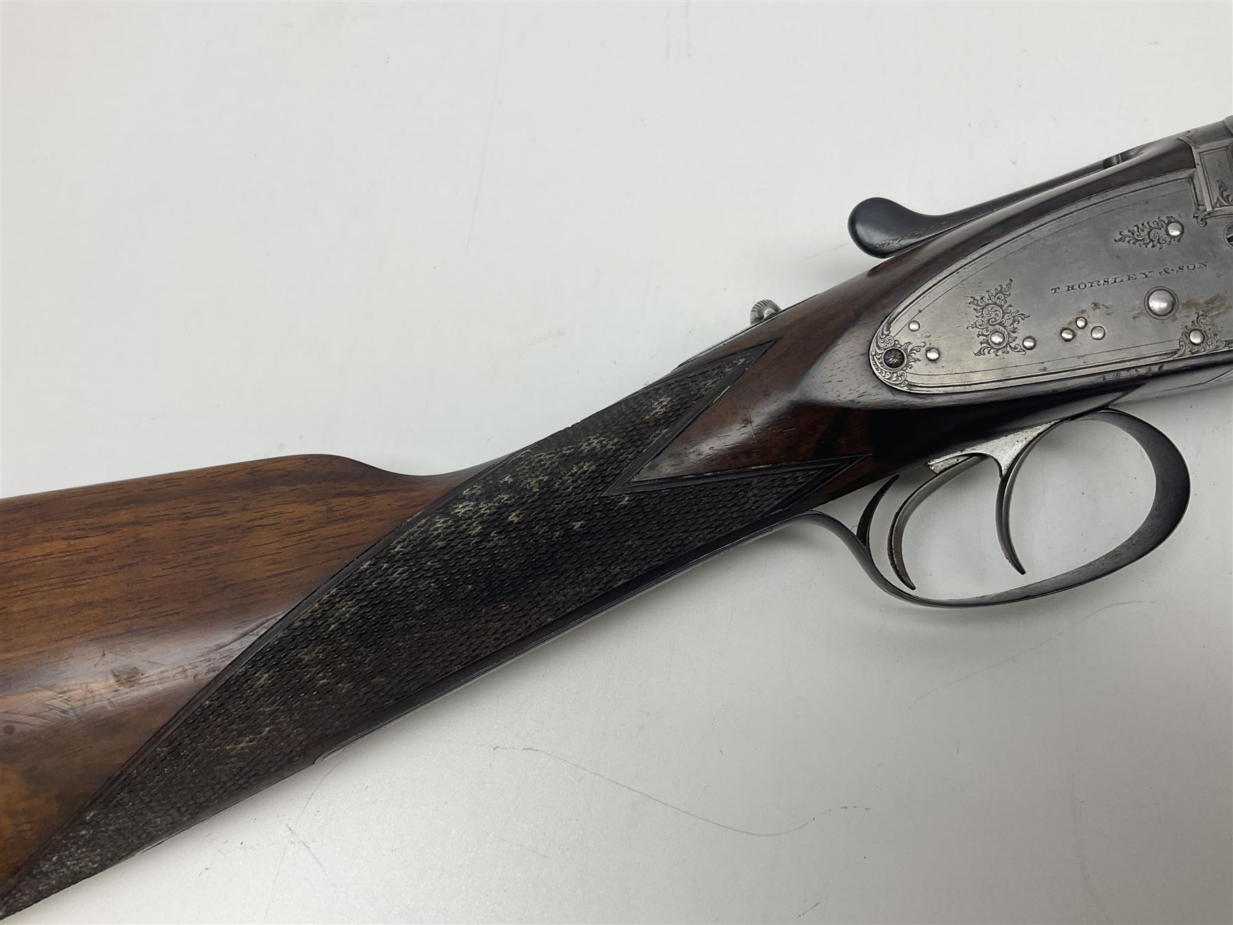 SHOTGUN CERTIFICATE REQUIRED: Thomas Horsley & Son York 12-bore by 2.5