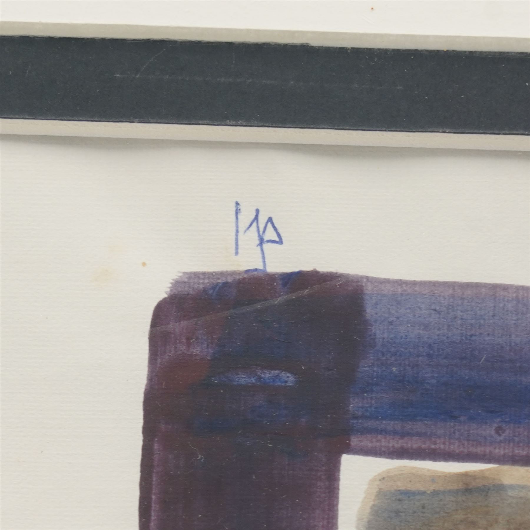 Ivan Peries (Sri Lankan - Columbo '43 Group): Standing Man (Indigo), watercolour on paper signed with initials and dated '82, 28cm x 18cm (unframed)

Notes: Ivan Peries was a founding member of the '43 group, a 20th century modern art group in Columbo (previously British Ceylon) in the mid-20th century. This and Lot 8 were part of a large series of similar works produced by Peries and begun in 1982, they are all dated '82 regardless of the production date in order to preserve continuity. The V&A museums contains three very similar works part of this series.

Provenance: The vendor was a very close friend of the artist and his family. These works were acquired from the wife of the artist - Veronica Peries, during the time she lived at Southend on Sea - UK.