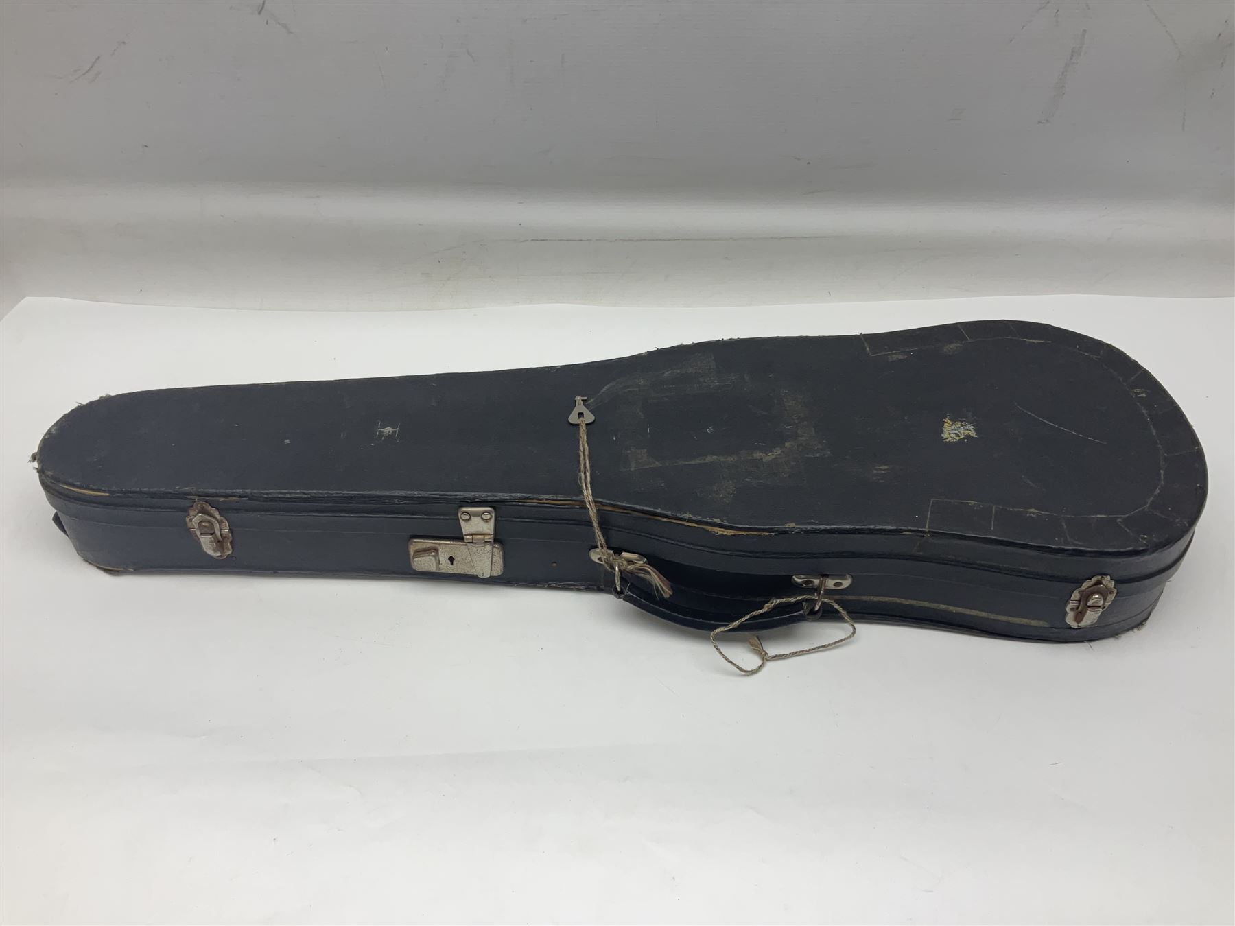 Czechoslovakian violin stamped LIZST c1920 with 35.5cm two-piece maple back and ribs and spruce top L59.5cm overall; in carrying case
