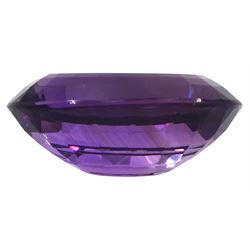 Loose oval amethyst of approx 18.35 carat