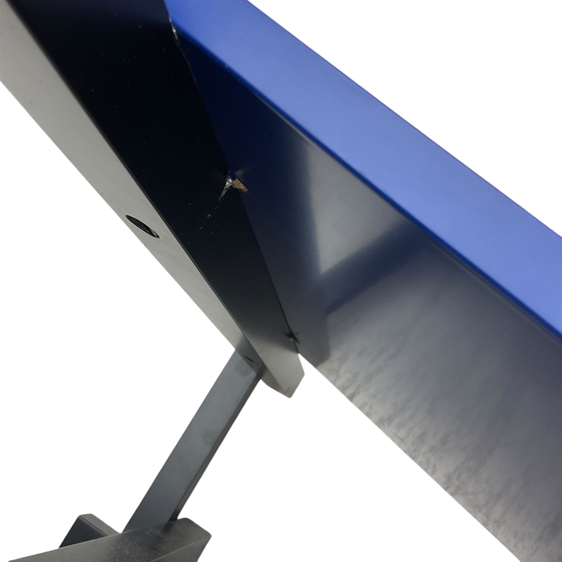 After Gerrit Rietveld (1888-1964) - 'Red and Blue Chair', in red, blue, black and yellow finish 