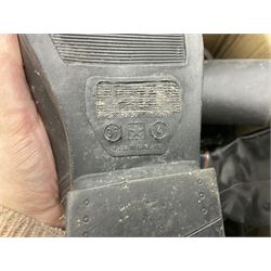 Quantity of horse tack to include bits, bridles, lunging equipment, brushing boots, tail guards, jodpa boots etc  