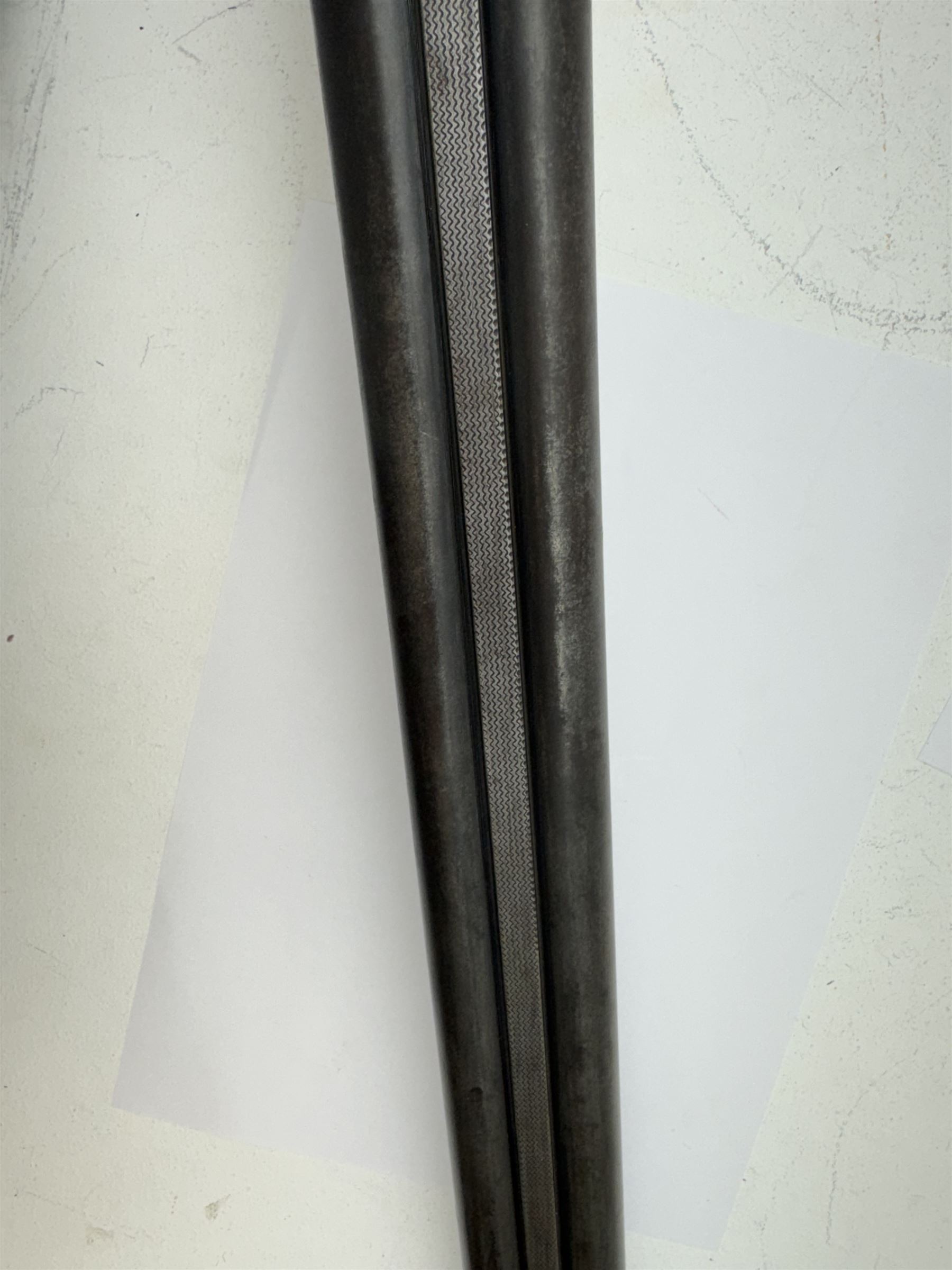 SHOTGUN CERTIFICATE REQUIRED - foreign 12-bore double trigger side by side double barrel shotgun serial no.1147 