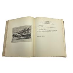 Thomas H English: 'An Introduction to The Collecting and History of Whitby Prints' Vols. I & II, b/w illust, ltd.ed. No.177/210 signed by the author, cloth gilt, pub. Horne & Son Ltd. Whitby 1931, 2vols 