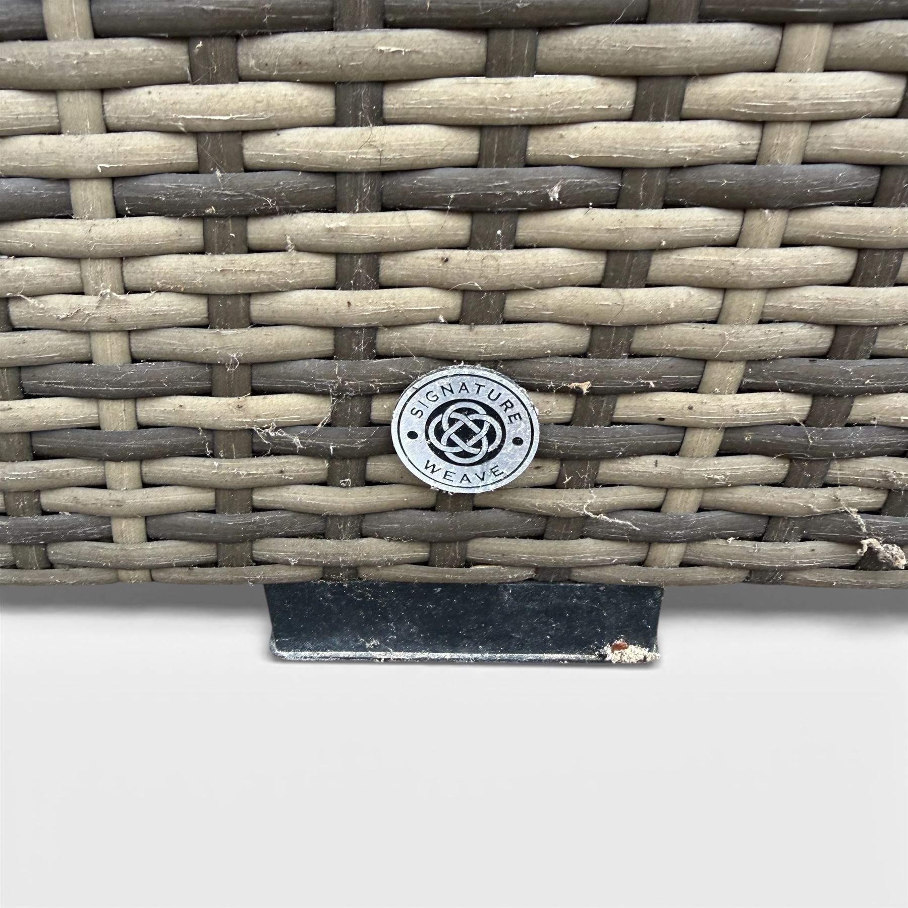 Signature Weave - rattan garden lounge suite