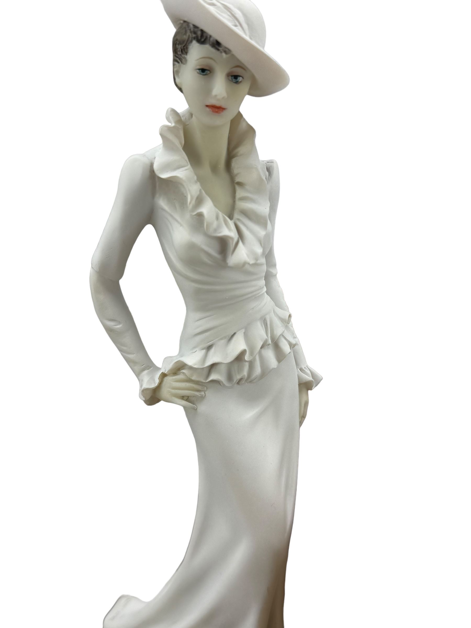 Five ‘The Juliana Collection’ figures, Capodimonte figure of a cobbler, four decorative cat plates, another decorative plates and Aynsley china