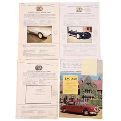 Photographs and other ephemera relating to three vehicles, two owned by Stirling Moss and all restored by Moss' mechanic Don Haldenby, including FiA Historic Vehicle Identity Form for 1958 Lola MK1 Prototype, with photographs of the car being driven in the1950s, FiA Historic Vehicle Identity Form for a 1964 Alfa Romeo owned by Stirling Moss and a copy of a FiA Historic Vehicle Identity Form for 1960 Lola MK1, with a photograph of this car post restoration signed 'To Don Best Regards Stirling Moss'

Notes: These items were gifted by Don Haldenby to the vendor who was a neighbour of his. Don worked for Stirling Moss' father in the 1950s as a mechanic for British Racing Partnership and then looked after Stirling's collection of classic cars. 