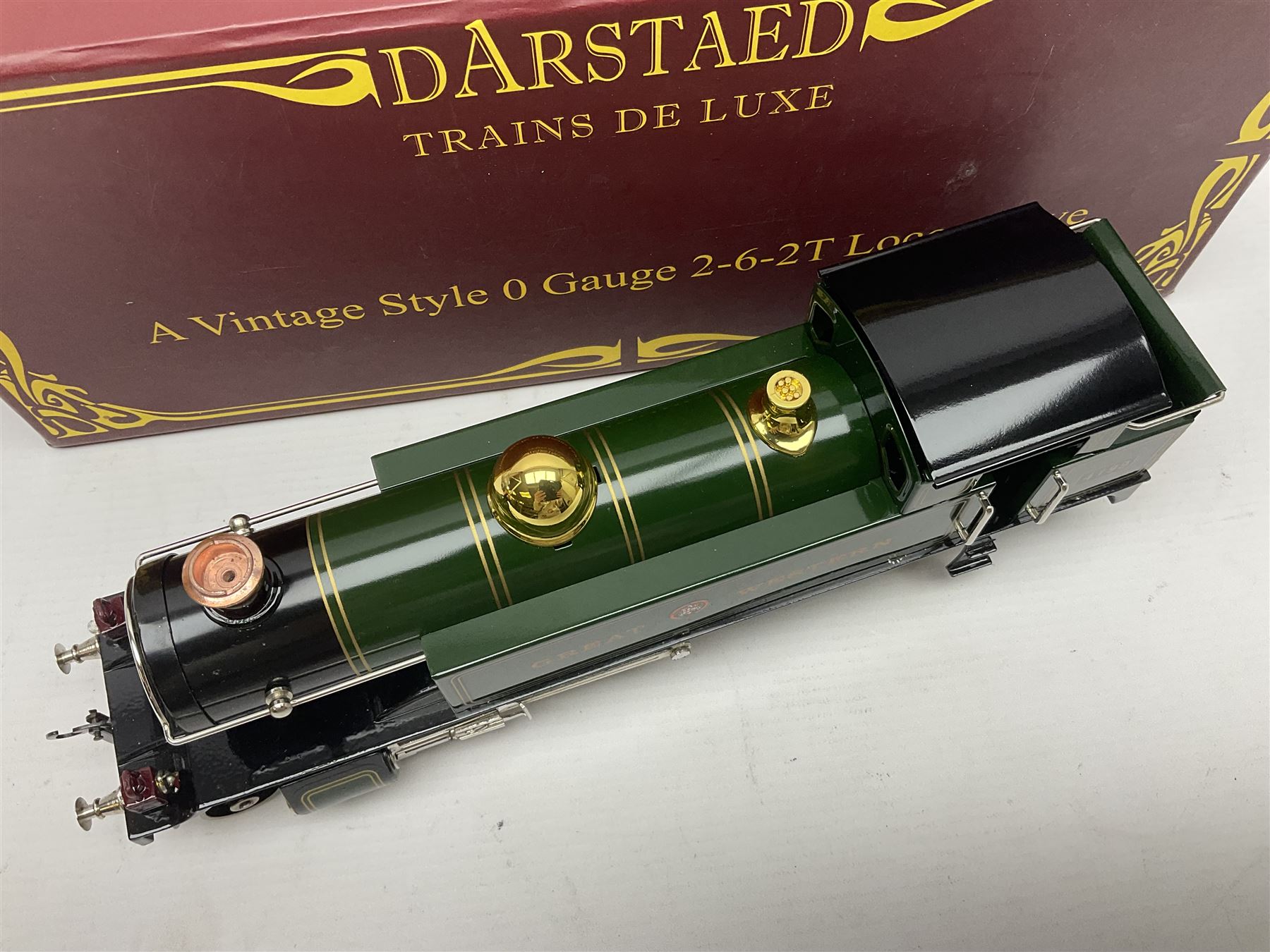 Darstaed '0' gauge - Great Western 2-6-2 tank locomotive No.4199; boxed with original packaging and instructions.