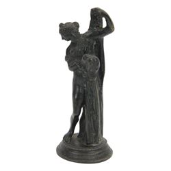Bronze figure after the Antique, Venus Calipyge, H16cm