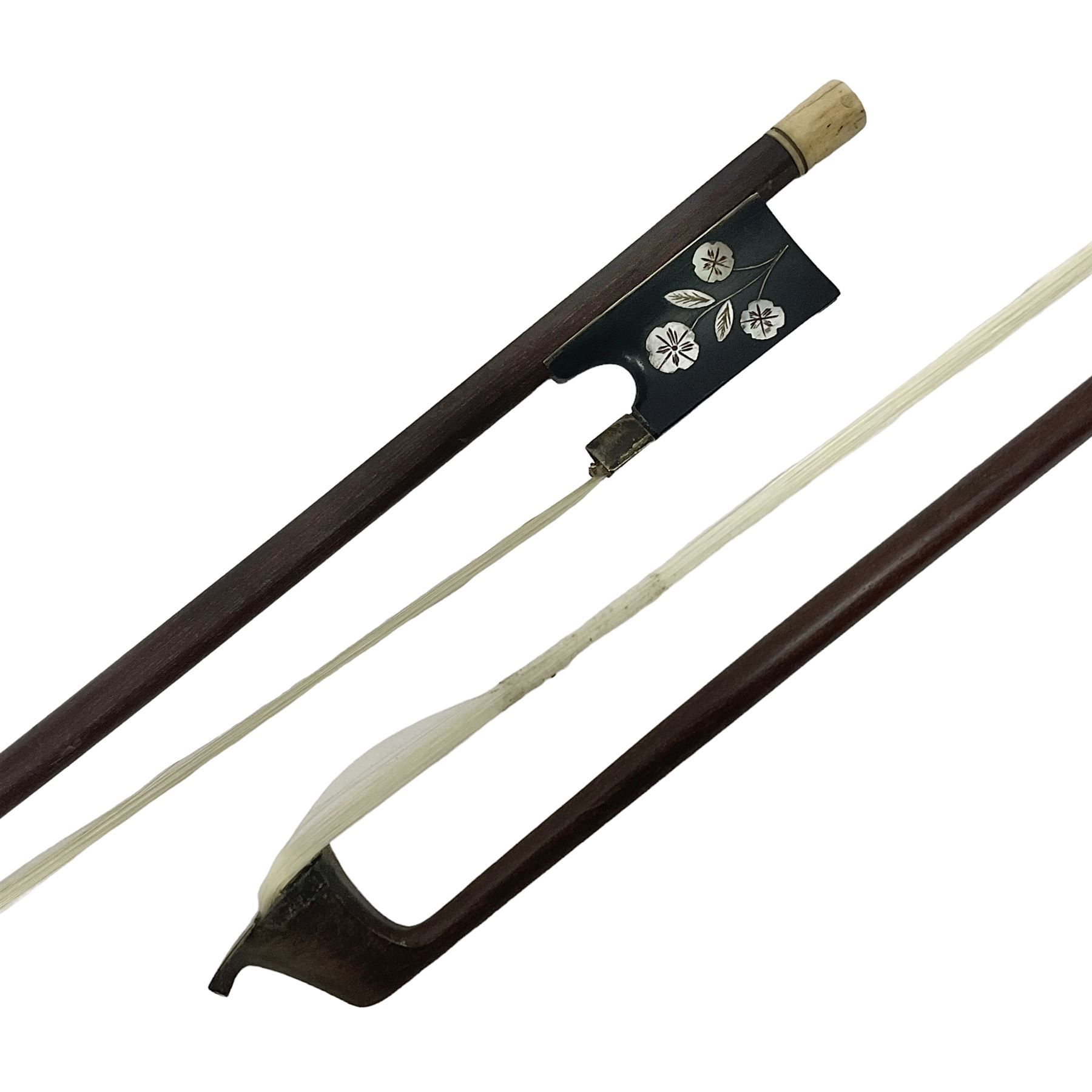 Mother of pearl violin bow cheap