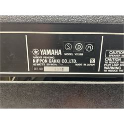 Yamaha VX Series 25B bass amplifier in black, serial no.4376 L49cm