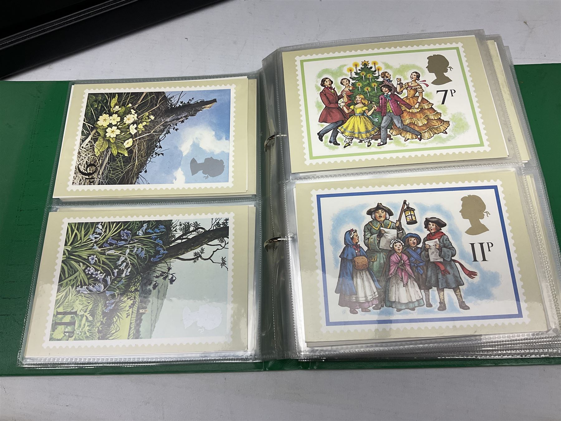 Stamps including first day covers, Royal Mail PHQ cards, Australia, Germany, Canada, Cyprus, Ceylon, Falkland Islands, France etc, housed in various albums, in one box