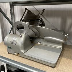 Hobart commercial meat slicer - THIS LOT