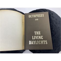 Ian Fleming: Octopussy and The Living Daylights. 1966 First edition with dustjacket; together with From Russia With Love. Book Club edition with dustjacket (2)