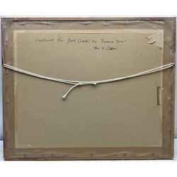 Florence Adelina Hess (Staithes Group 1891-1974): Woodhouse Moor Feast - Leeds, watercolour unsigned 26cm x 36cm 
Provenance: by direct descent from the family of Mark Senior, the artist's friend and teacher.