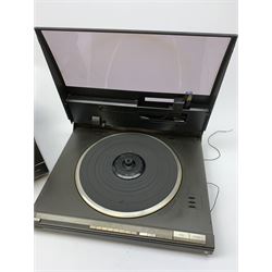 Technics SL-L3 Quartz Direct Drive Automatic Turntable System together with a Technics AV Control Stereo Receiver SA-AX720, both with original boxes
