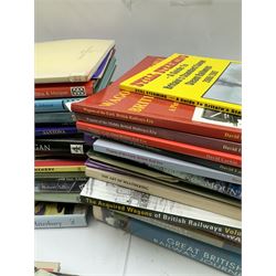 Collection of railway and model railway interest books, including LNER, British Rail and local North Yorkshire examples