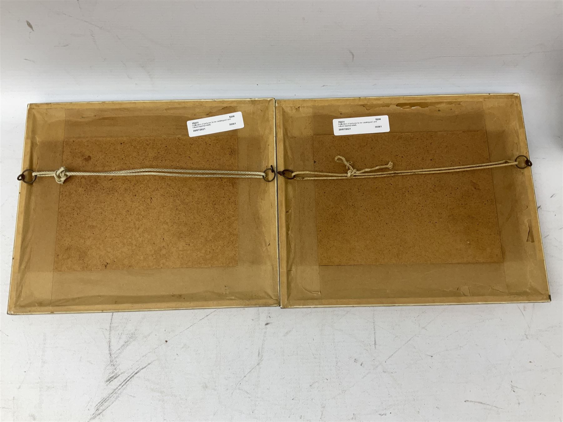 Edmund Dulac's Picture book for the French Red Cross, together with four framed and glazed hand coloured equestrian prints, in one box