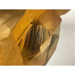 World stamps including Australia, Antigua, Canada, New Zealand, St Vincent, Republic of Maldives, Norfolk Island, Malta etc, Great British and other first day covers, Queen Elizabeth II 60th Birthday commemorative stamps etc, housed in five albums/folders and loose, in one box