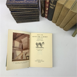 Webb Mary: five novels illustrated by Norman Hepple. Uniformly bound in green cloth; Little Books on Art. Seven volumes. Blue cloth/gilt; and four books published by The Folio Society (16)