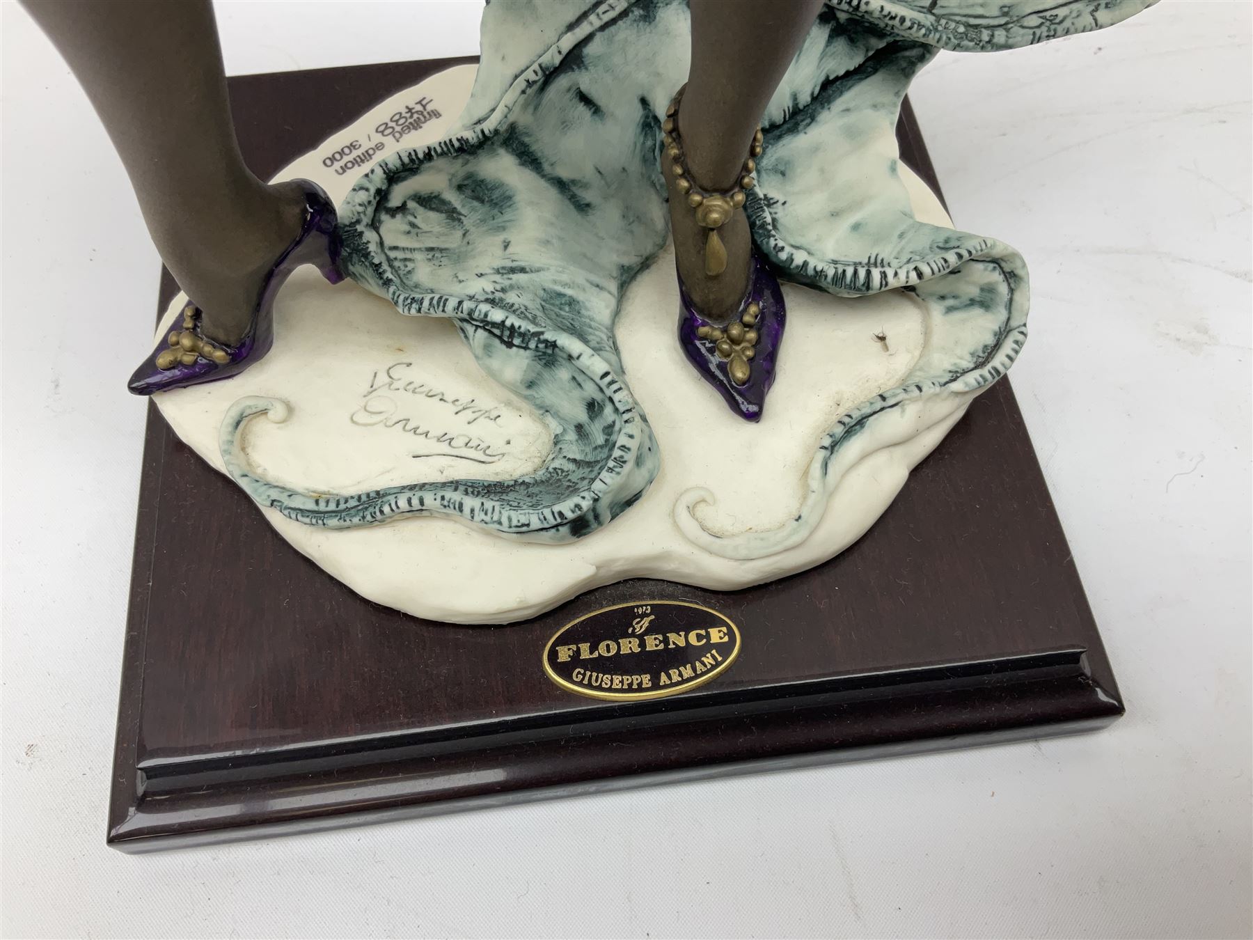 Giuseppe Armani Florence limited edition Josephine figure, 1788/3000, no. 1294C, H52cm