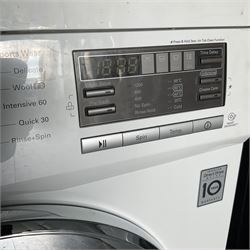 LG F1296TDA, DirectDrive, 8kg  washing machine - THIS LOT IS TO BE COLLECTED BY APPOINTMENT FROM DUGGLEBY STORAGE, GREAT HILL, EASTFIELD, SCARBOROUGH, YO11 3TX