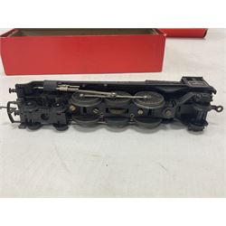 Hornby/Tri-Ang ‘00’ gauge - nine locomotives to include Britannia Class ‘Britannia’ 4-6-2 no.70000 in BR green; Class M7 4-4-0 Tank no.30027 in BR black; Princess Class ‘Princess Victoria’ 4-6-2 no.46205 in BR black; in original boxes; further loose models Princess Class ‘Princess Elizabeth’ 4-6-2 no.46201 in BR green; Class 3F 0-6-0 tank no.7606 in LMS crimson; TR double ended diesel locomotive; three further tank locomotives and one loose tender (10) 