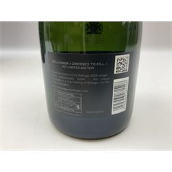 Bollinger Millesime 2009 James Bond 007 Spectre champagne, housed in original black twist open presentation case, with tags and bag, 75cl, 12% vol