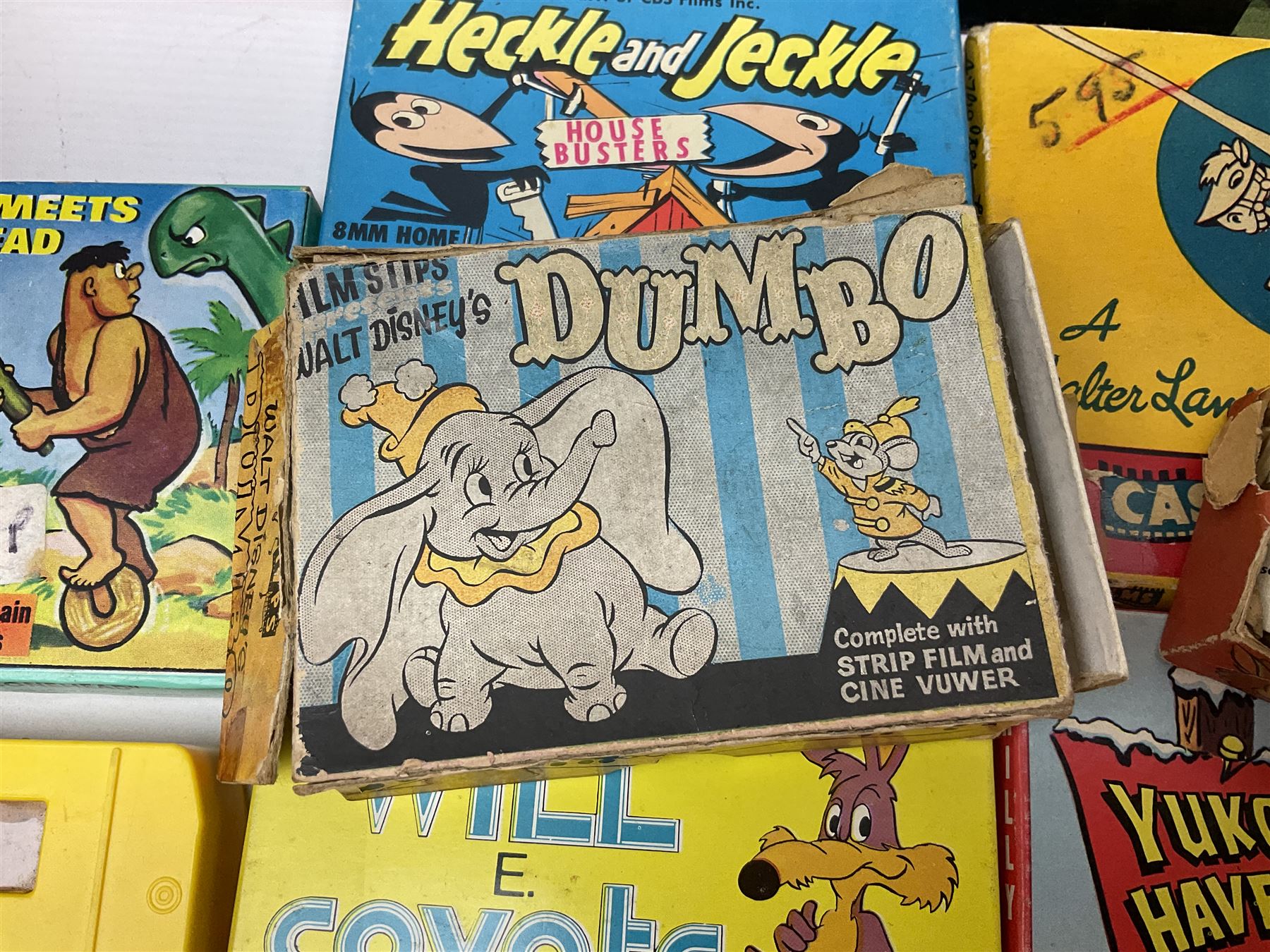 Corgi/Disney - Movie Vision, in original box, with Corgi projector, two Corgi Movie Viewers and nine films; together with 8mm film reels and strips to include Disney’s Dumbo, Mickey Mouse, Alice in Wonderland etc, most in original boxes