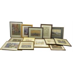 Collection of original watercolours, art