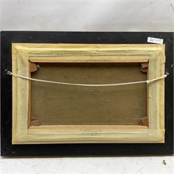 Frank Hider (British 1861-1933): 'High Tide on the Sussex Coast' and 'Near Ilfracombe', pair oils on canvas signed, titled verso 30cm x 48cm (2)