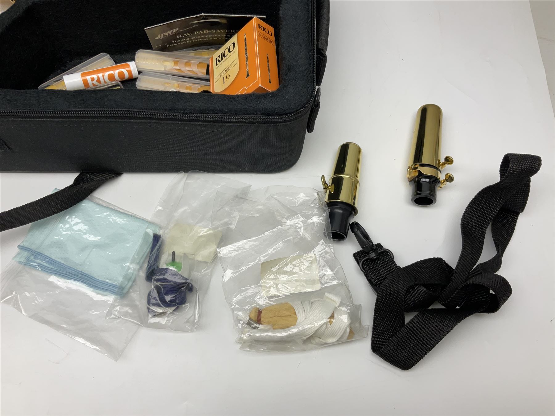 Trevor James Artemis A1 brass alto saxophone AL11572, serial no.321041; in lightweight carrying case with accessories