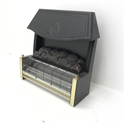 Polka electric fuel effect fireplace, W61cm