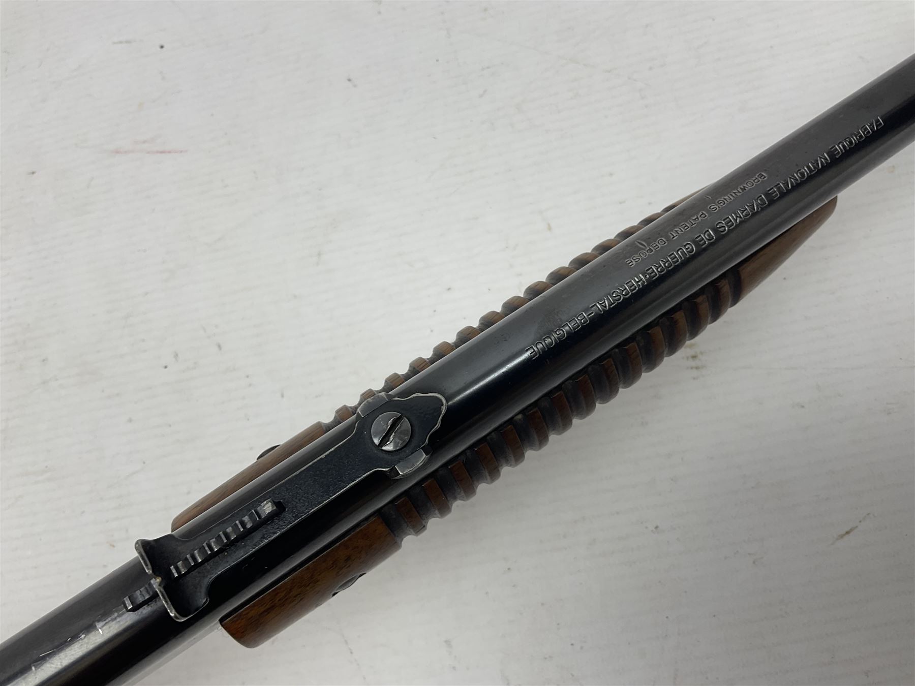 FIREARMS CERTIFICATE REQUIRED - Belgian Browning FN pump action .22 LR rifle, the 56cm(22