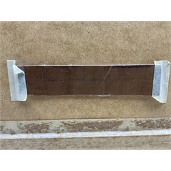 Joseph Charles Reed (British 1822-1877): 'Betws-y-Coed' North Wales, watercolour and gouache unsigned, original title label verso 52cm x 74cm