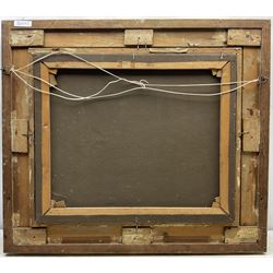 Herbert F Royle (British 1870-1958): Pastoral River Valley with Sheep and Horses Grazing, oil on canvas signed 50cm x 60cm