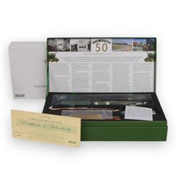 Limited edition Hornby '50th Anniversary of the Flying Scotsman USA Tour' train pack, comp...
